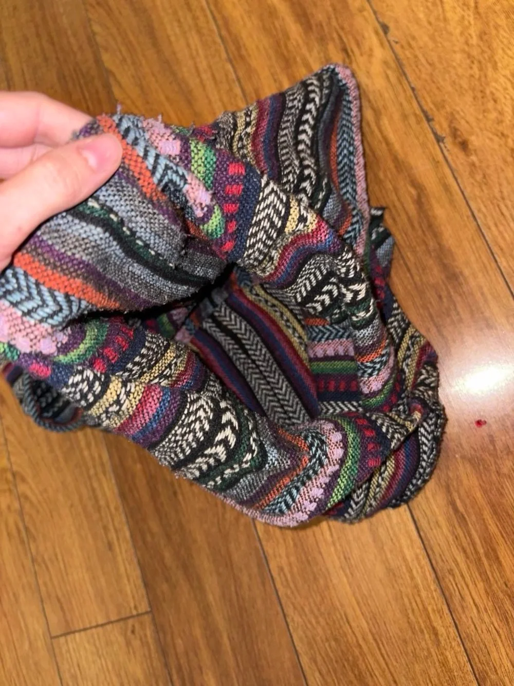 Y2K hobo bag with a boho design